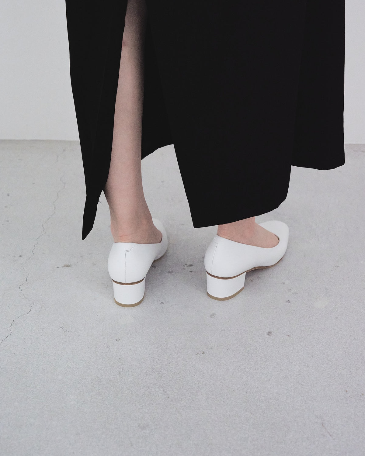 Semi-Square-Toe Pumps