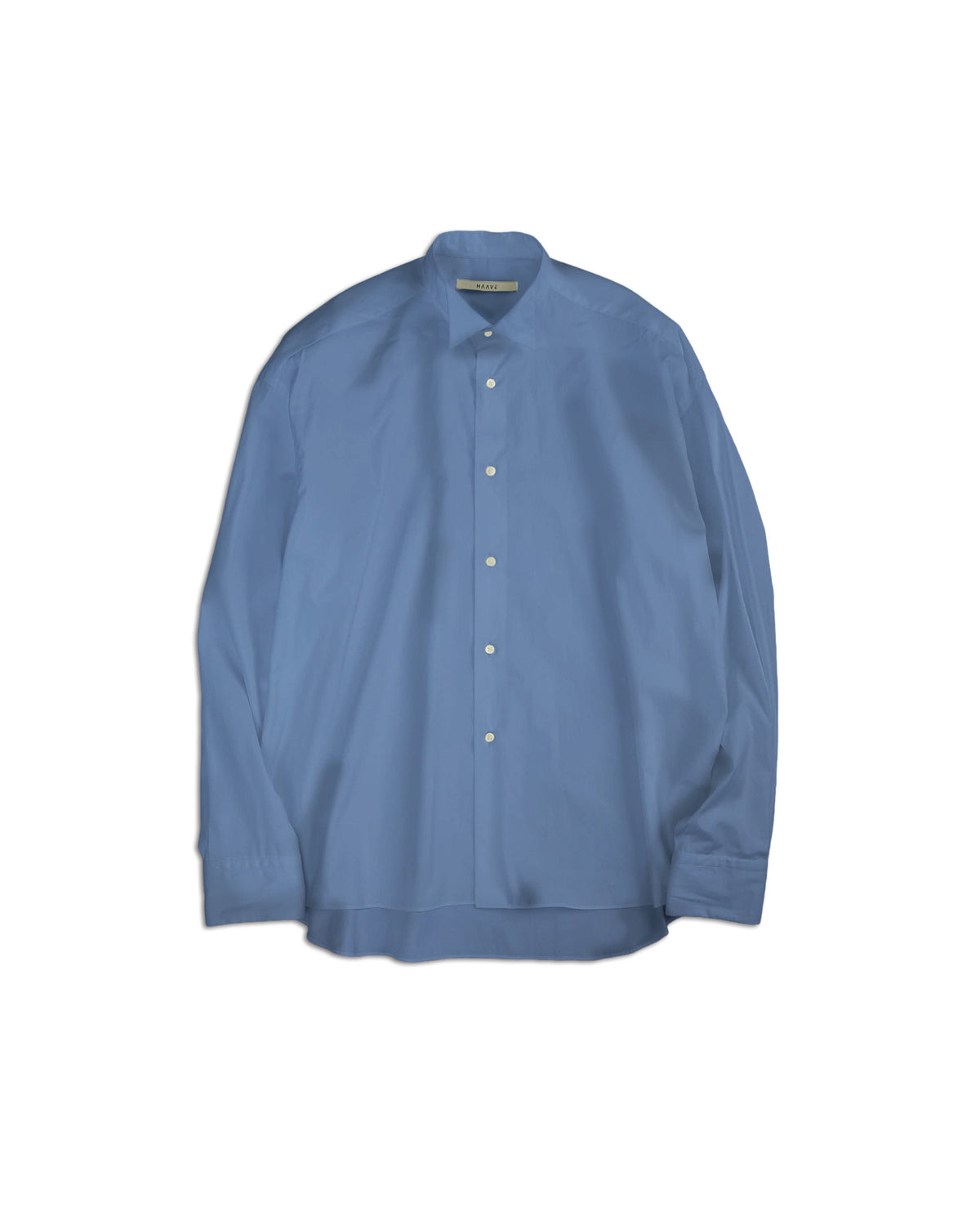 Suvin Giza Cotton Poplin Wing-Collar Shirt