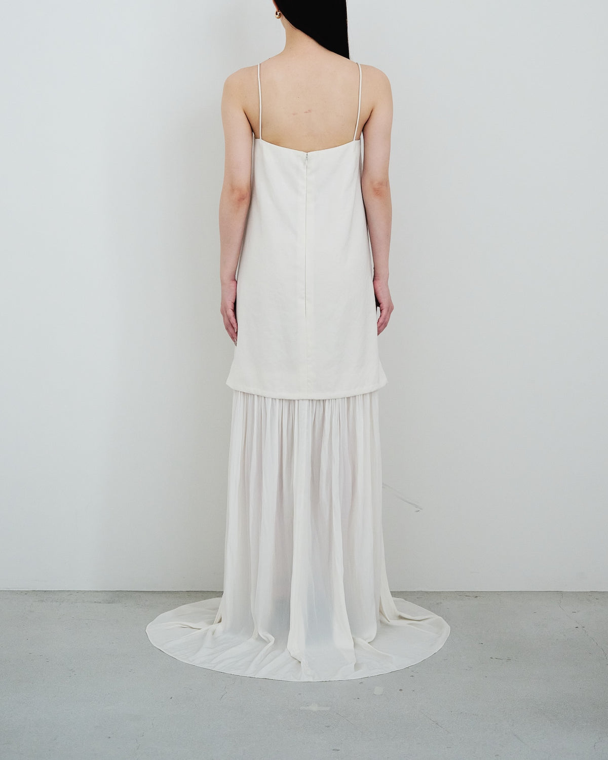 Semi-Sheer Layered Gown
