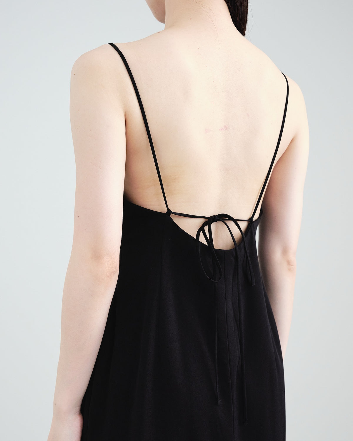 Satin Back-String Gown