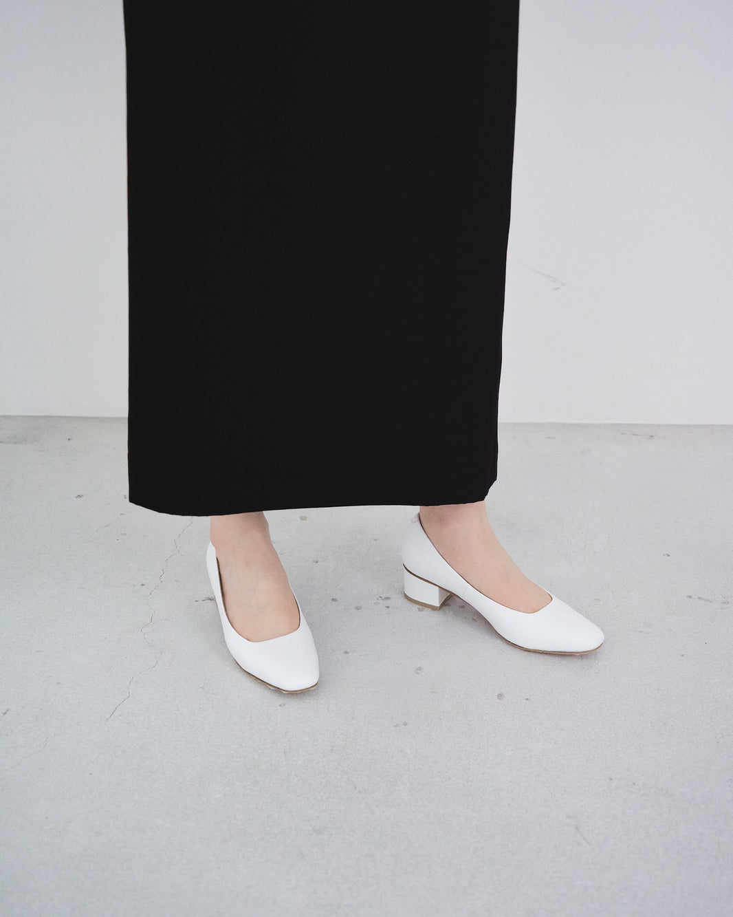 Semi-Square-Toe Pumps