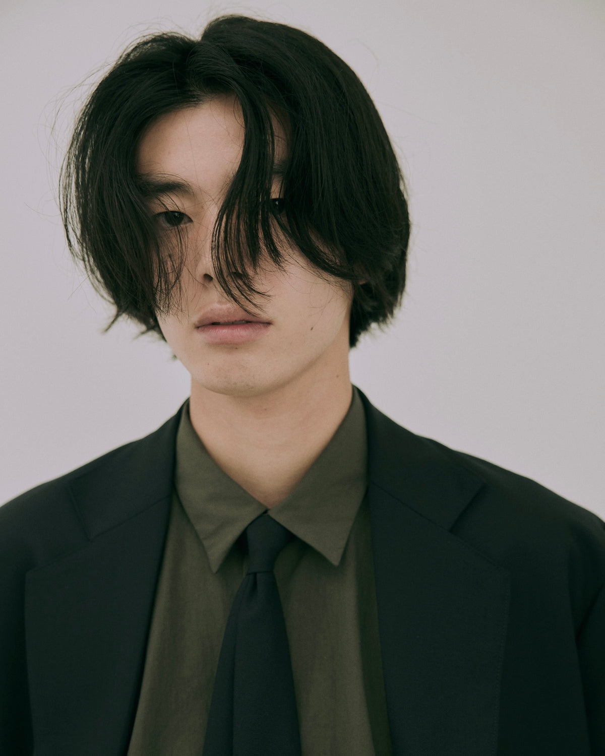 80/1 Cotton Typewriter Regular-Collar Shirt