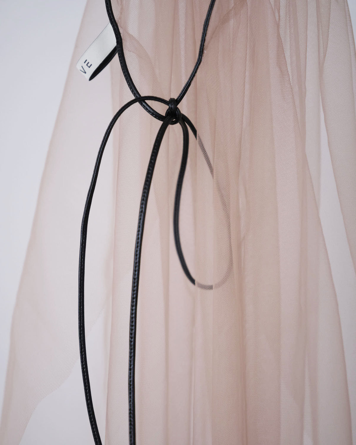 Tulle Back-Gathered Veil