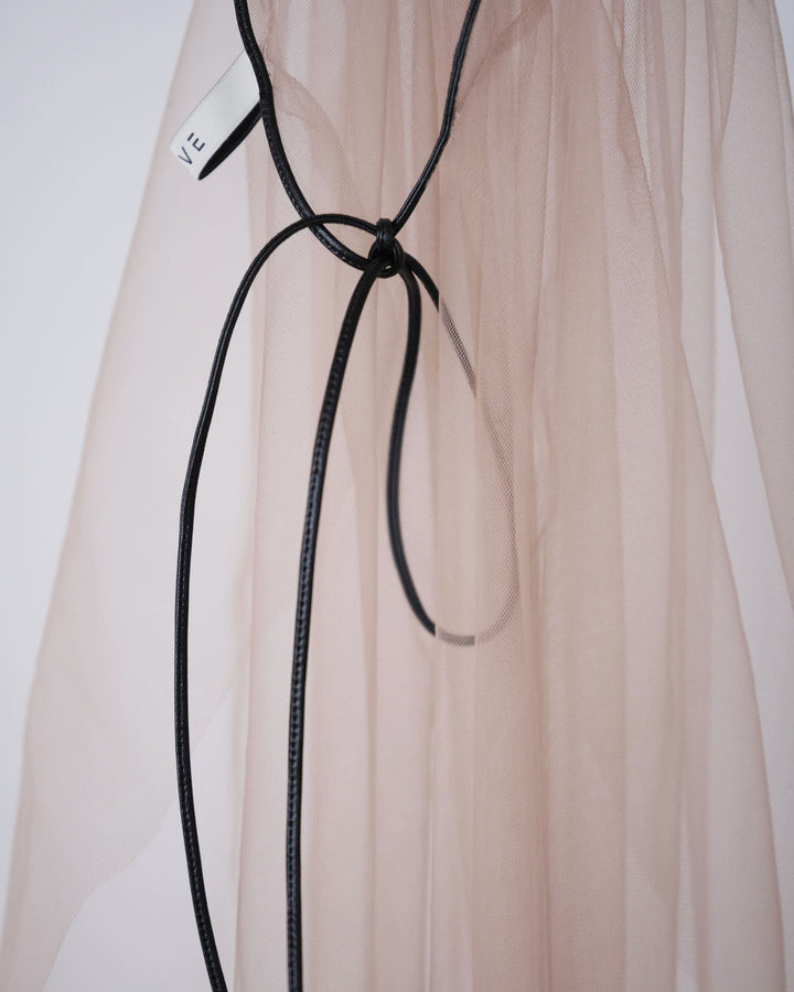 Tulle Back-Gathered Veil