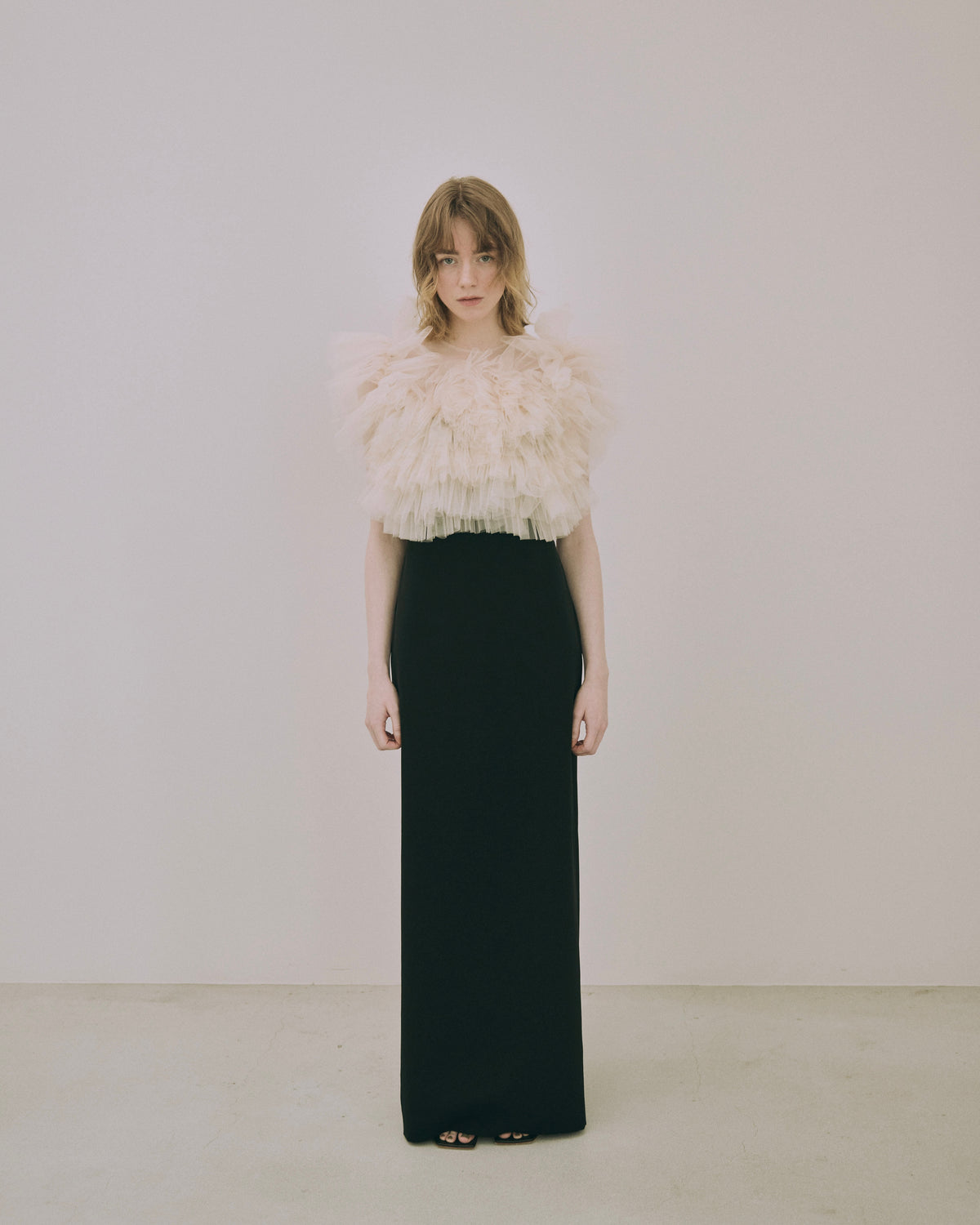 Tulle Frill Top