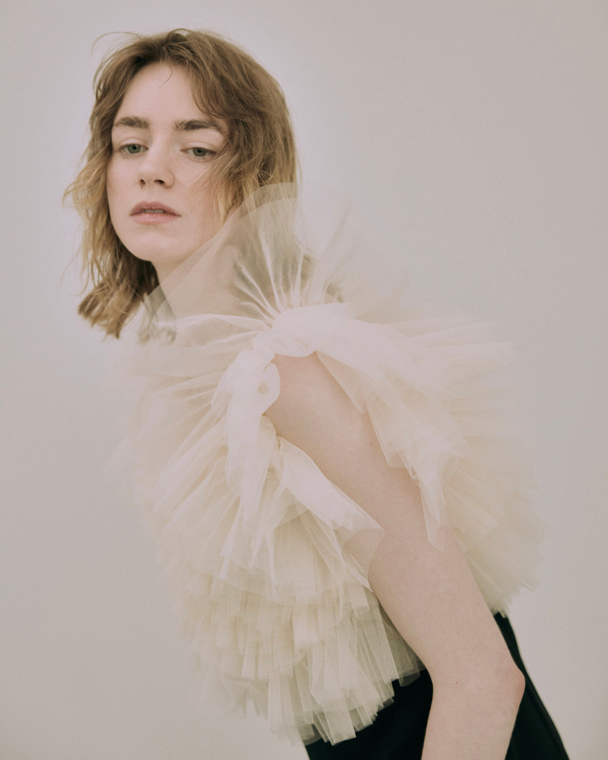 Tulle Frill Top