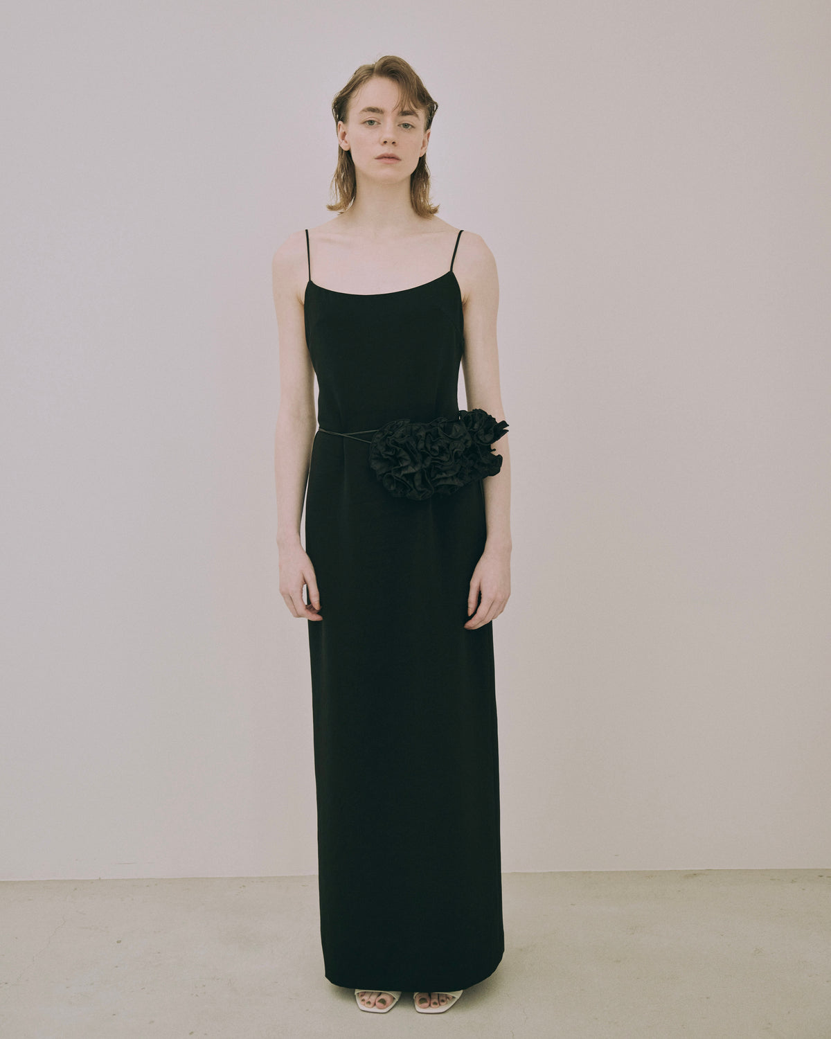 Satin Back-String Gown