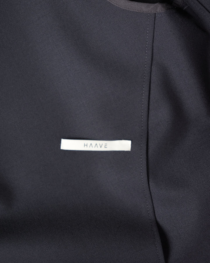 High-Twist Bishu Wool Single-Breasted Jacket