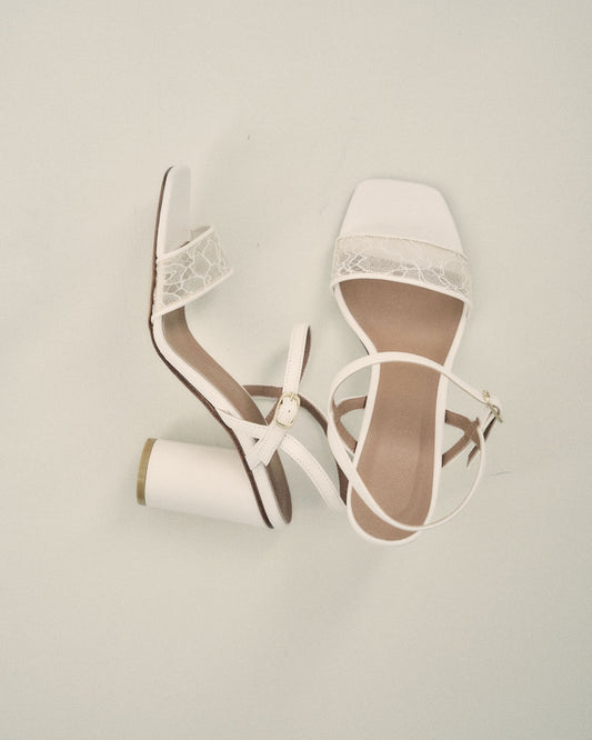 Lace Strap Sandals