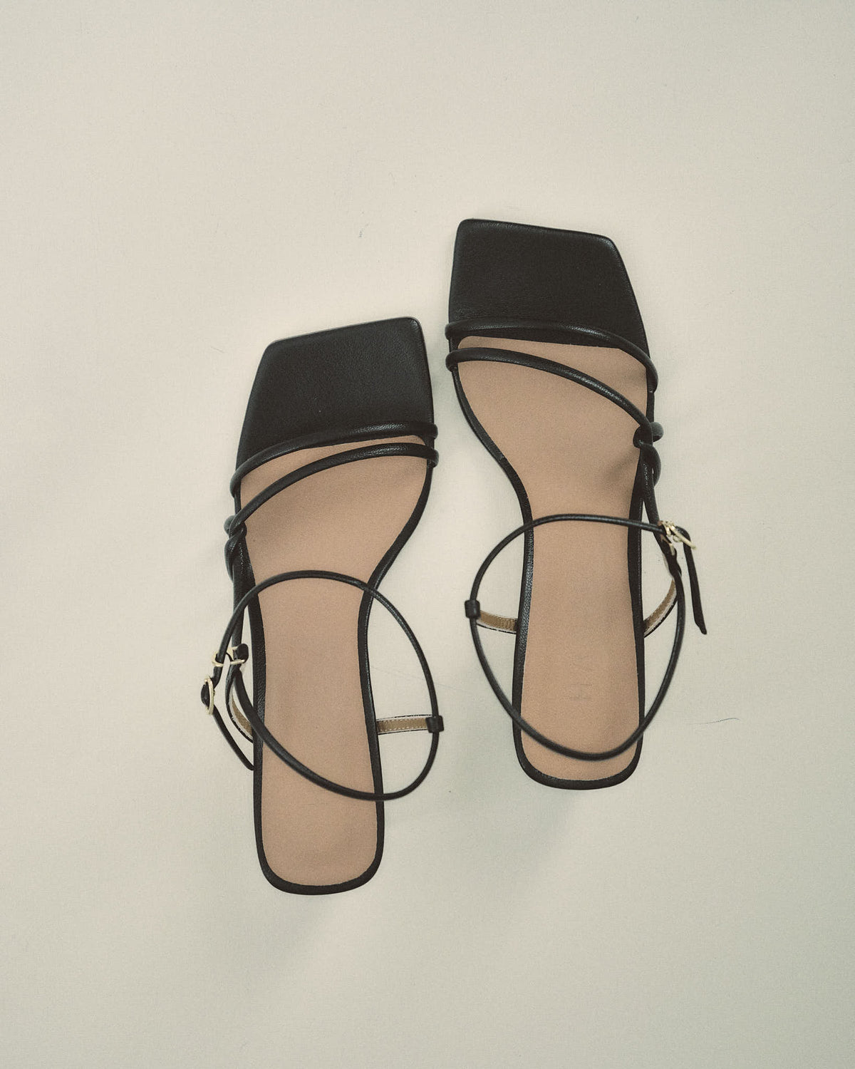 Narrow-Strap Sandals