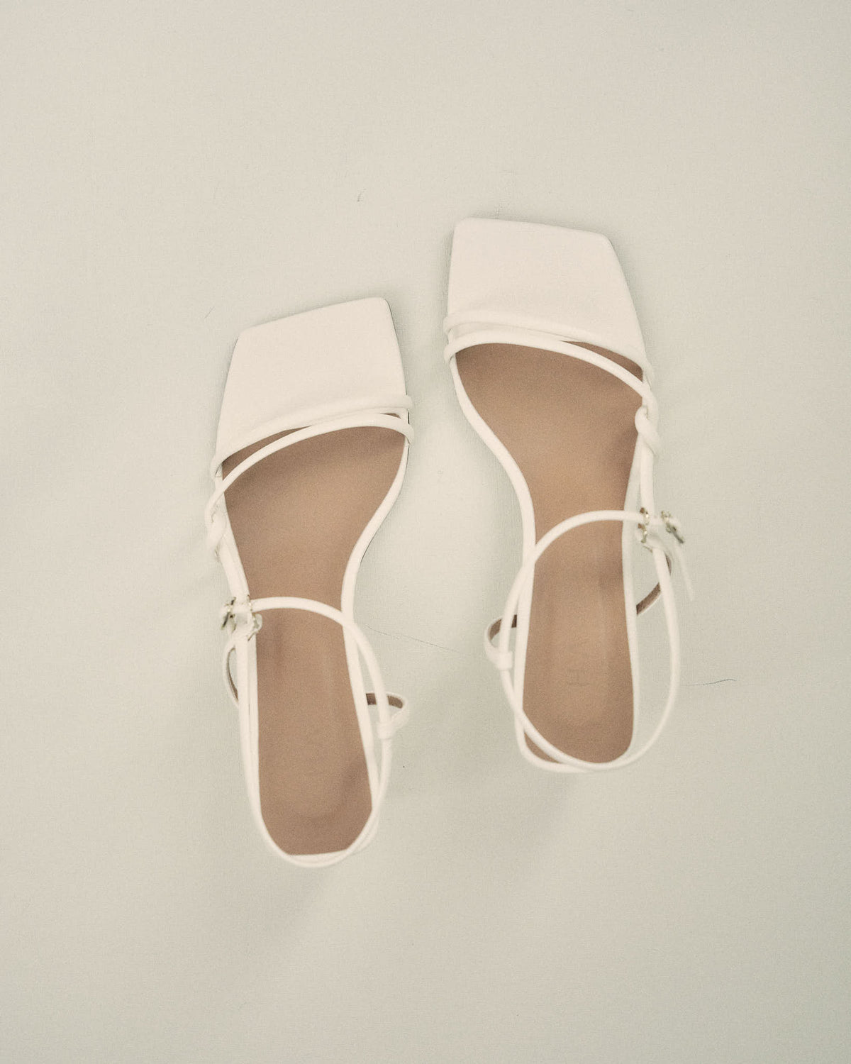 Narrow-Strap Sandals
