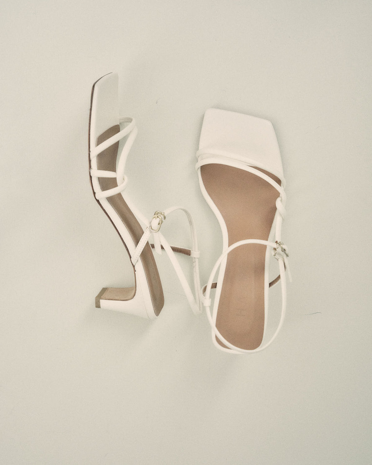 Narrow-Strap Sandals