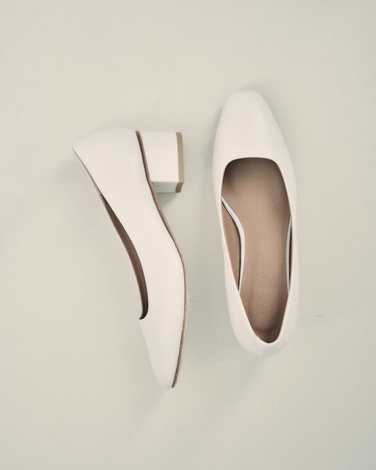 Semi-Square-Toe Pumps
