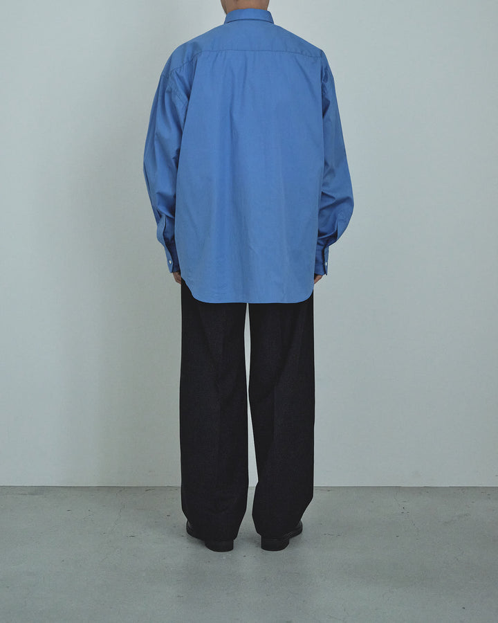 Suvin Giza Cotton Poplin Regular-Collar Shirt