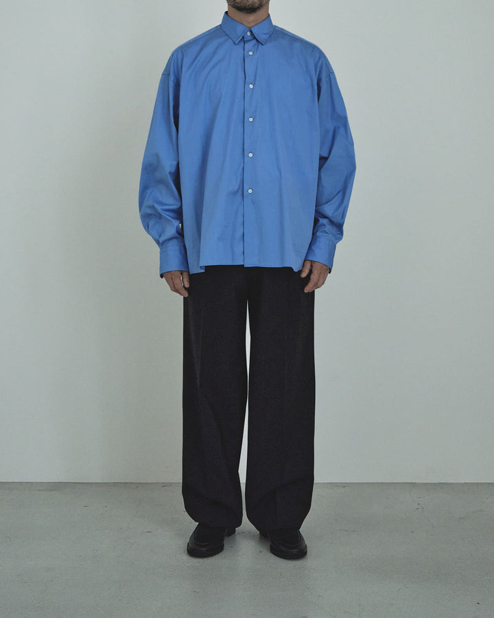 Suvin Giza Cotton Poplin Regular-Collar Shirt