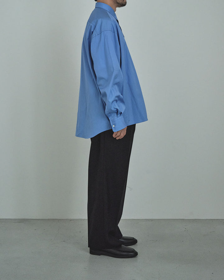 Suvin Giza Cotton Poplin Regular-Collar Shirt
