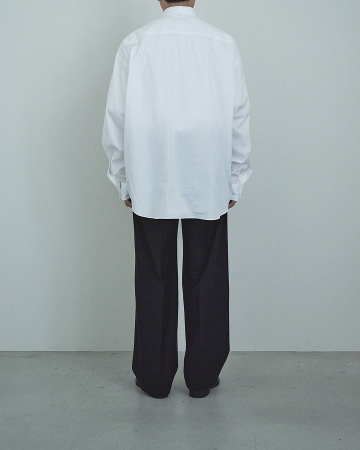 Suvin Giza Cotton Poplin Regular-Collar Shirt