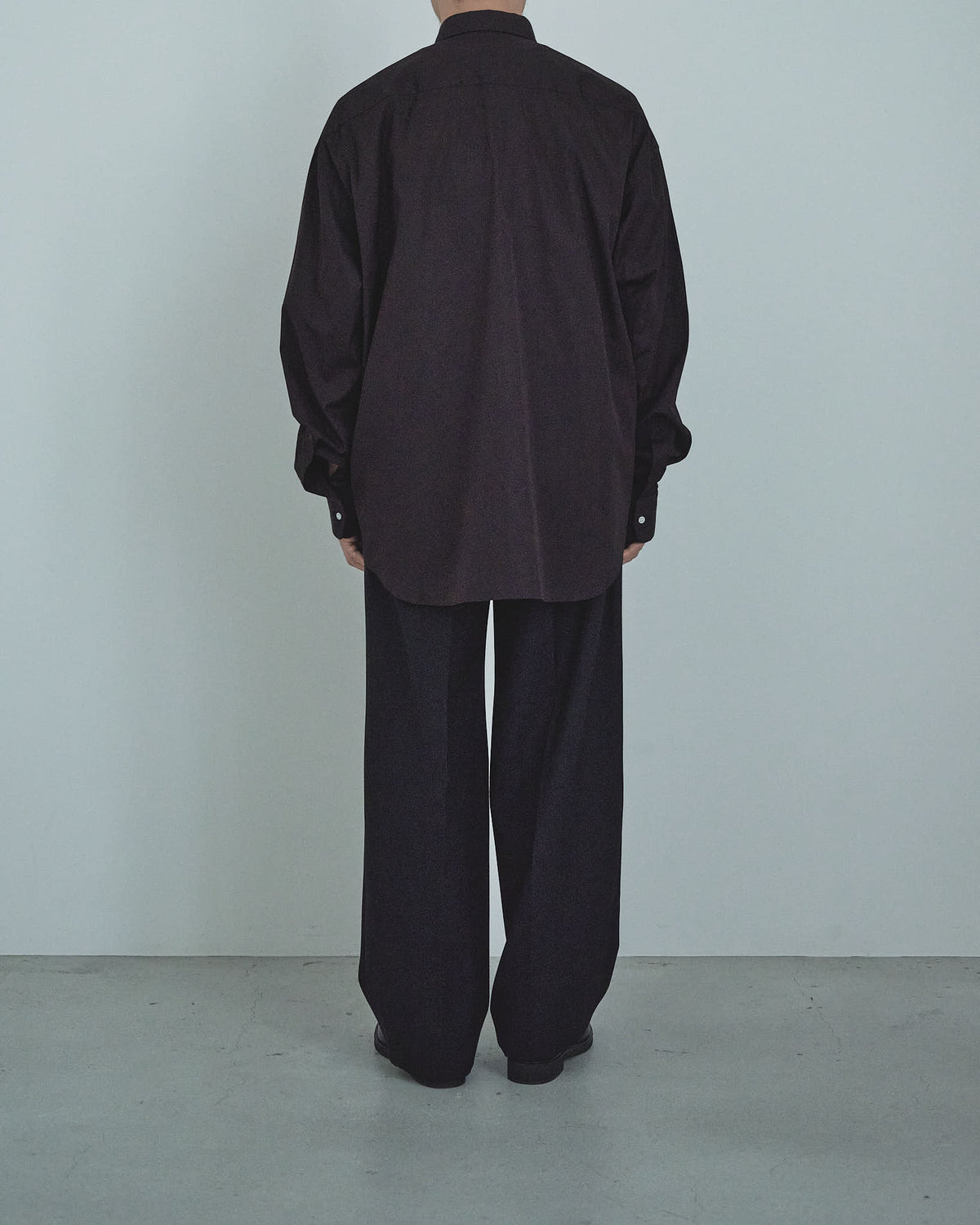 Suvin Giza Cotton Poplin Regular-Collar Shirt