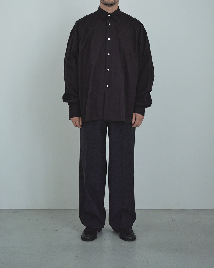 Suvin Giza Cotton Poplin Regular-Collar Shirt