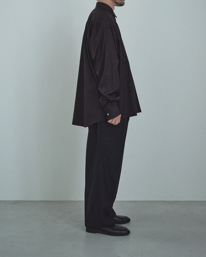 Suvin Giza Cotton Poplin Regular-Collar Shirt