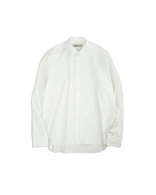 Suvin Giza Cotton Poplin Wing-Collar Shirt