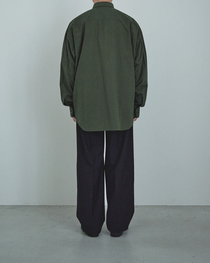 80/1 Cotton Typewriter Regular-Collar Shirt