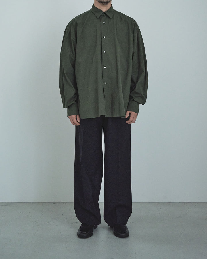 80/1 Cotton Typewriter Regular-Collar Shirt