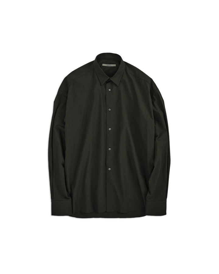 80/1 Cotton Typewriter Regular-Collar Shirt