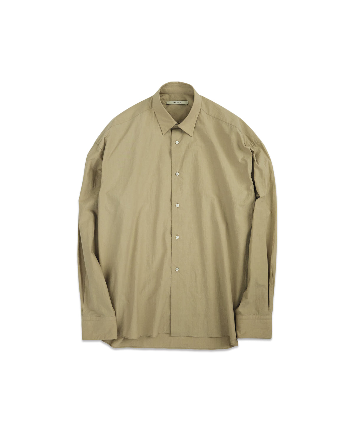 80/1 Cotton Typewriter Regular-Collar Shirt