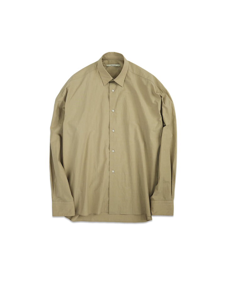 80/1 Cotton Typewriter Regular-Collar Shirt